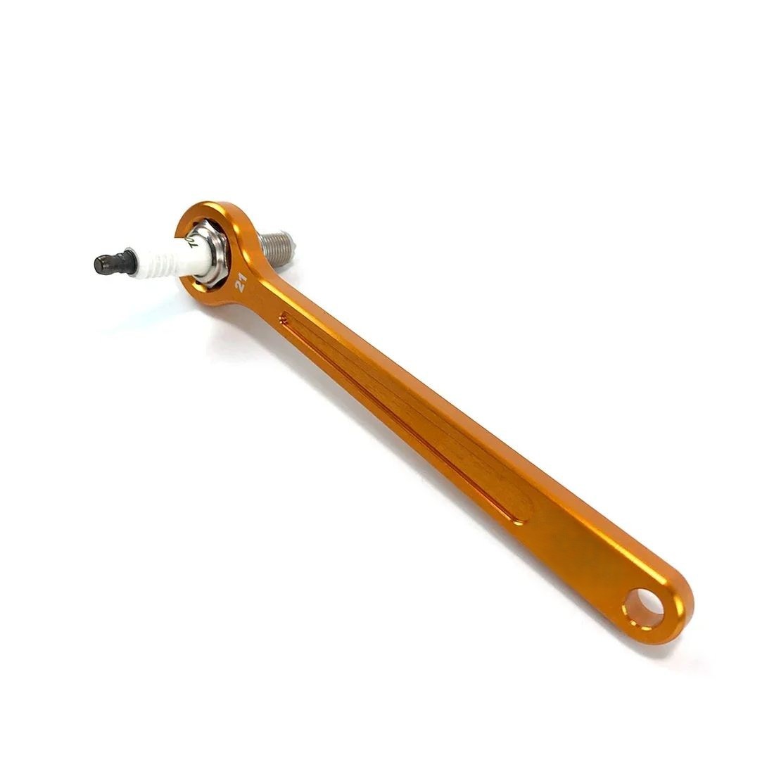 Ключ свечной Эндуро мото (21мм) алюминий CNC